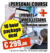 Dutch lessons Private account + 10 private video lessons + support