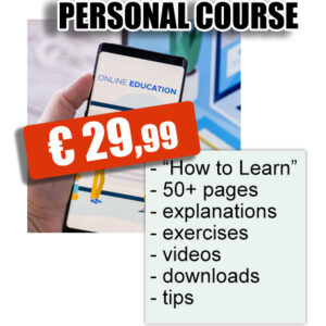Dutch lessons Private account